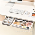 Versteckte selbstklebende Desktop-Schublade aus Kunststoff
